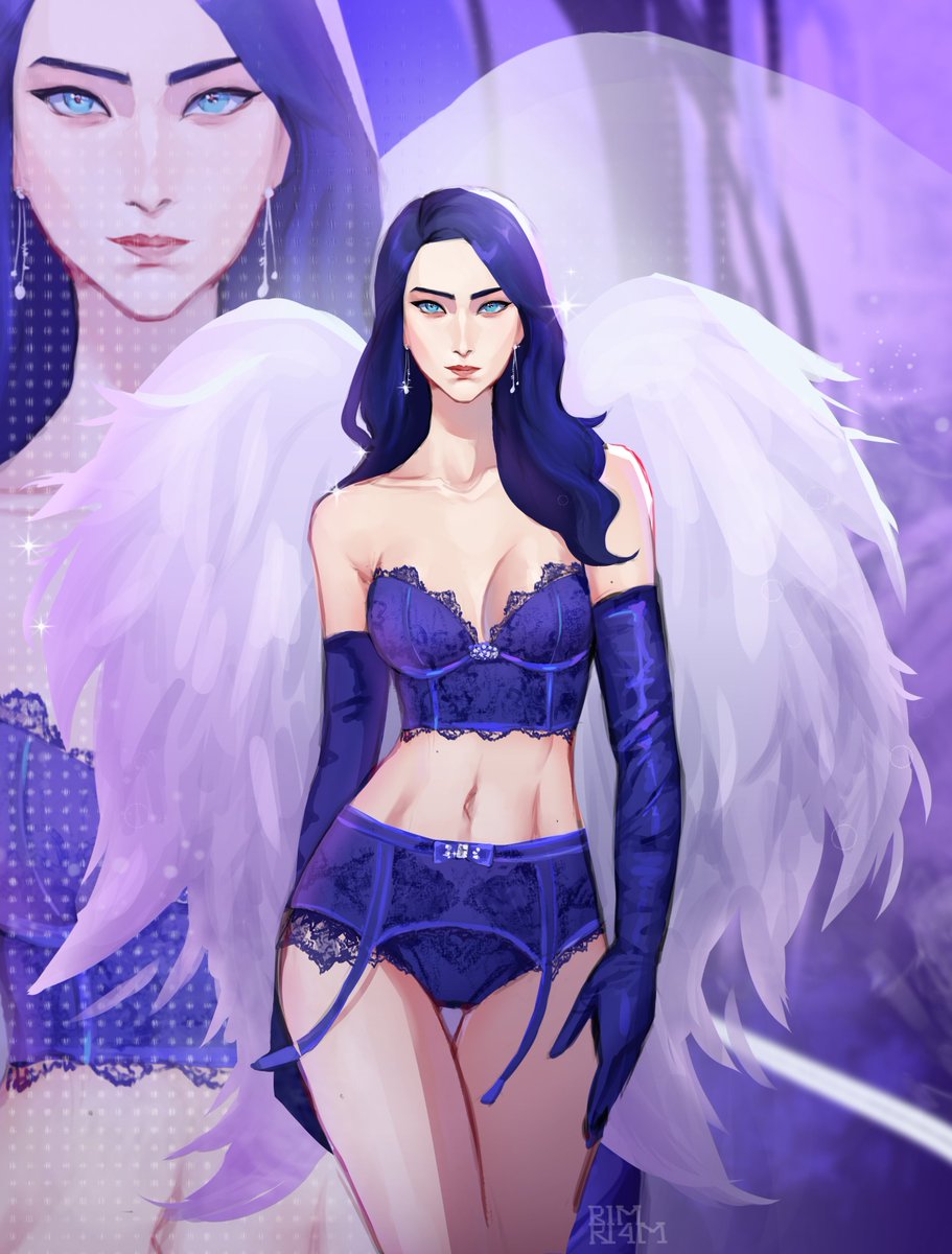 #caitlynkiramman is victoria's secret angel now😇