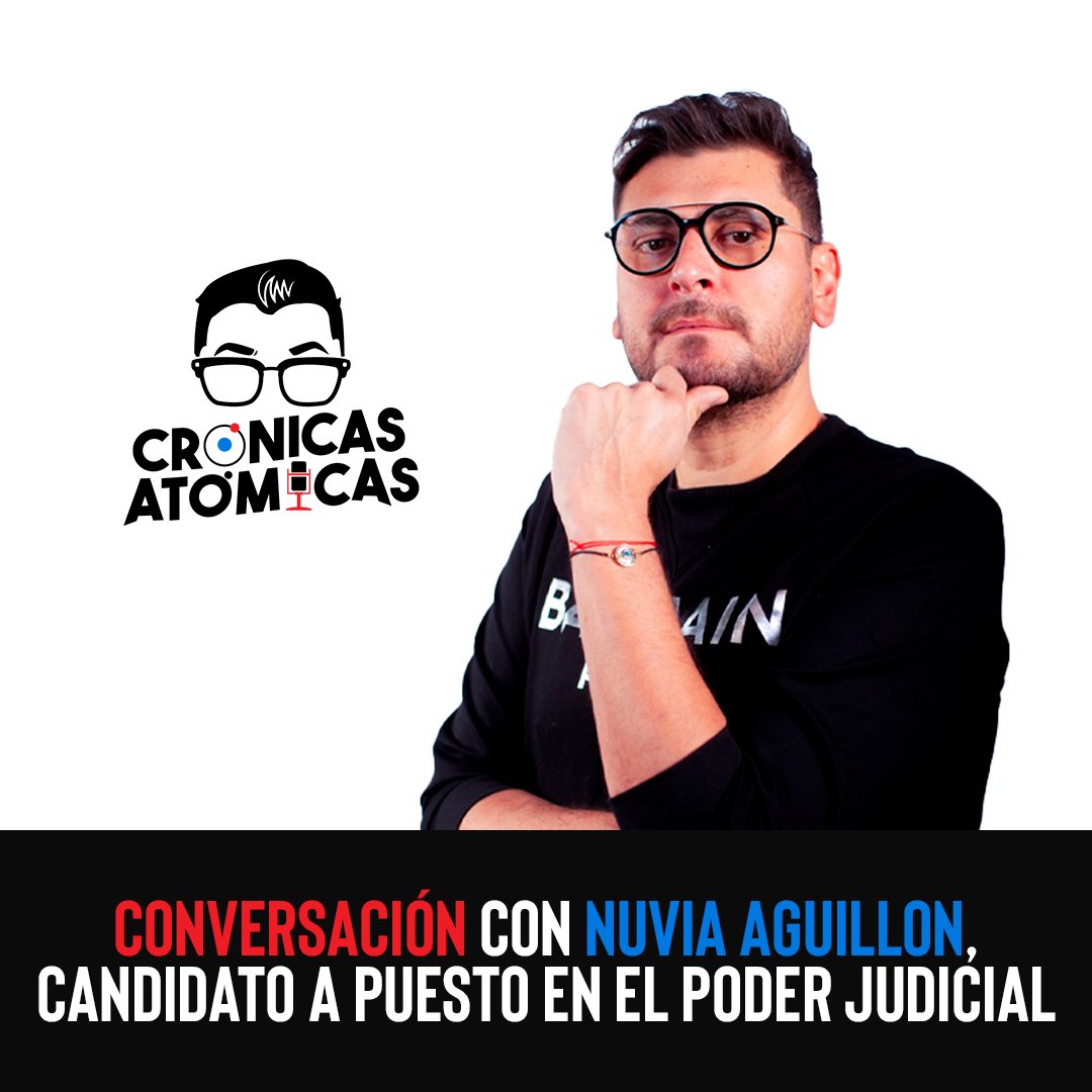 cron_atomicas's tweet photo. @lic_nuvia, candidata a Magistrada del tribunal colegiado en materia penal y del trabajo, nos comparte sobre su formación académica y profesional, sus ideologías y propuestas.

Conducido y producido por @enriquecrown
Ep: https://t.co/OTb14jbnXc https://t.co/kEfjPRumNw