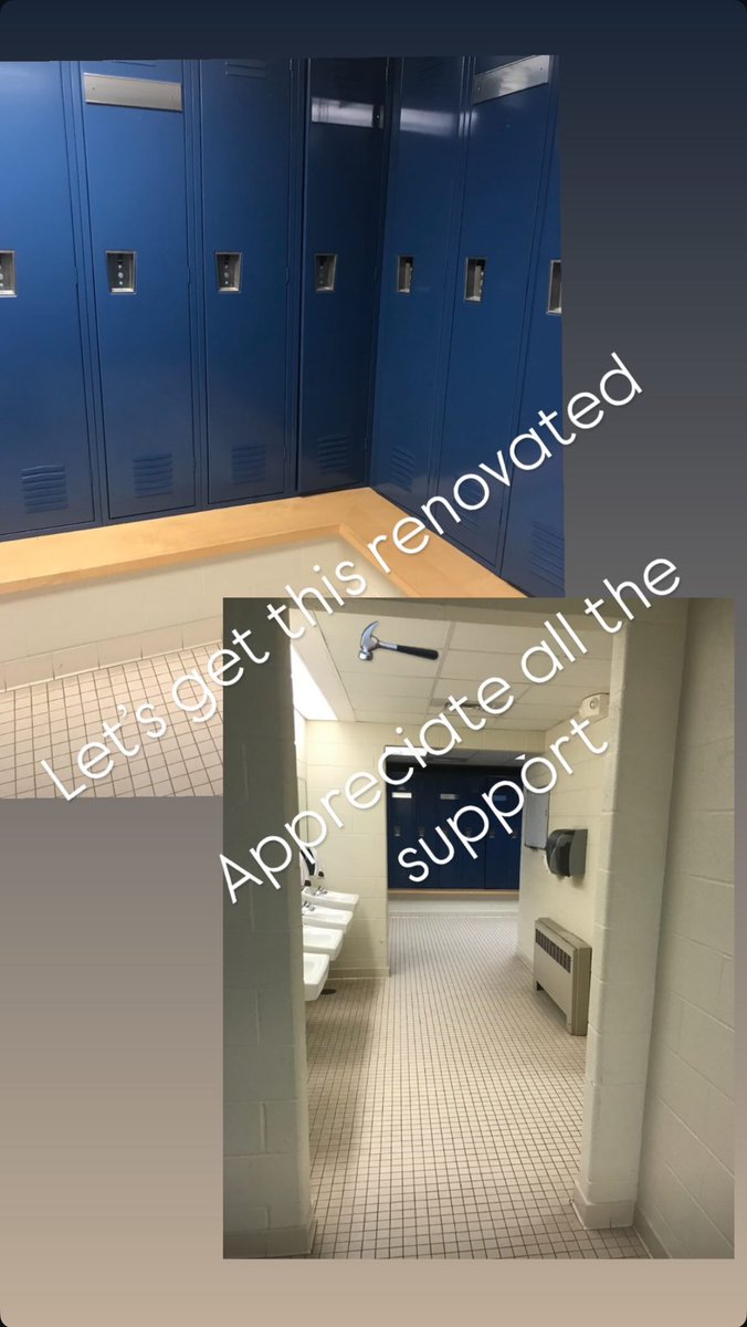 6 hours left in our annual day of giving!! All donations will be going back to improving our locker room! shorturl.at/cNMug <a href="/jcusports/">John Carroll Sports</a>