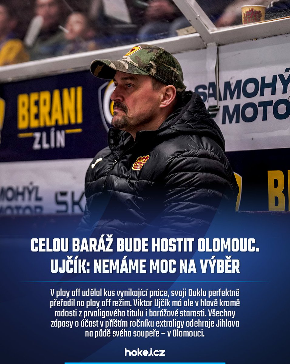 webhokejcz's tweet photo. 🗣️ „Říkám rovnou, že jednoduché to nebude, zvlášť v té únavě, v jaké jsme a v tom počtu,“ má jasno trenér Jihlavy 👀 #hokejcz

📲 https://t.co/guEC7qaCnE

📷: Vojtěch Gargulák https://t.co/oEM1yzzX49