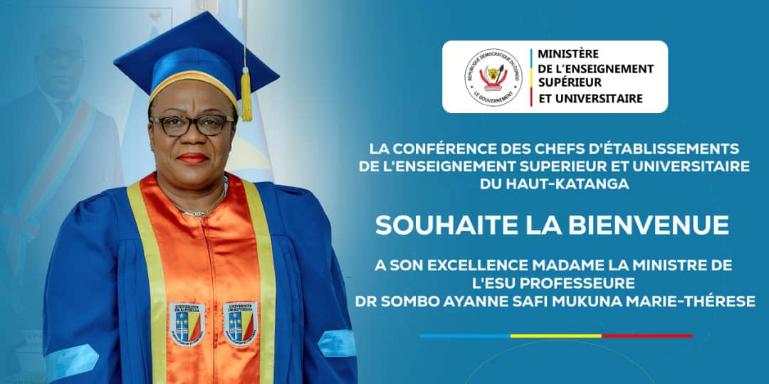 ESU : La sauvegarde de l’intégrité territoriale de notre pays est un impératif pour tout congolais. Le front scientifique est déployé dans ce cadre par la Ministre de l’enseignement supérieur et universitaire, SE Prof Dr Marie-Thérèse Sombo <a href="/sombo_therese/">Marie -Thérèse SOMBO AYANNE</a> , à travers toutes les