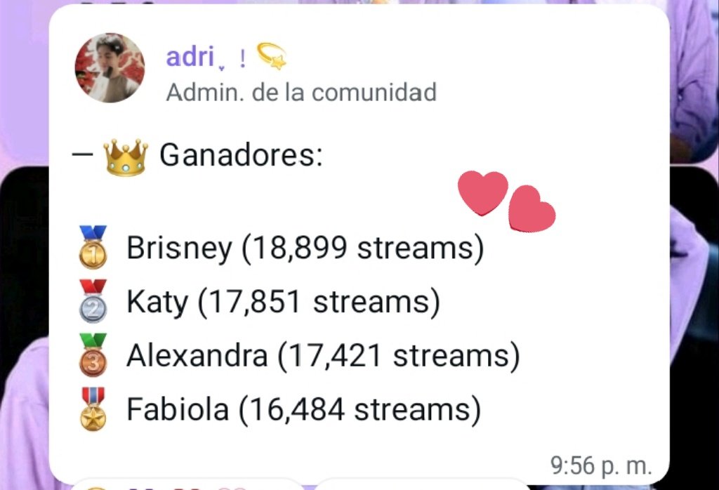 Brisney0609's tweet photo. •I'm so happy 🥹
Gracias @bulletproofve por darnos la oportunidad de participar en estos concursos 💜 Feliz de haber ganado el primer lugar 😭❤️🩹
~SON LAS MEJORES Y LAS MAS DURA PARA EL STREAM 💪🏻🫶🏻🌷
#bulletproofve #concursostream #streamve #bantang #army #armyve https://t.co/L4ck9amSGr