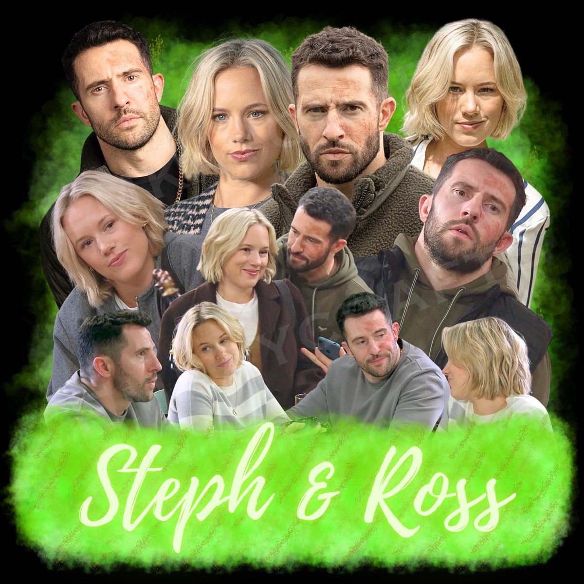 VanitySwarla's tweet image. How cute is this Ross &amp;amp; Steph design I did for a custom t-shirt order for @stephsmiligans 🥹🫶🏻 

Order a custom soap character/duo t-shirt/jumper/hoodie at EmKayCrafts.com

#emmerdale #emmerdalefans #steph #ross #soapmerch