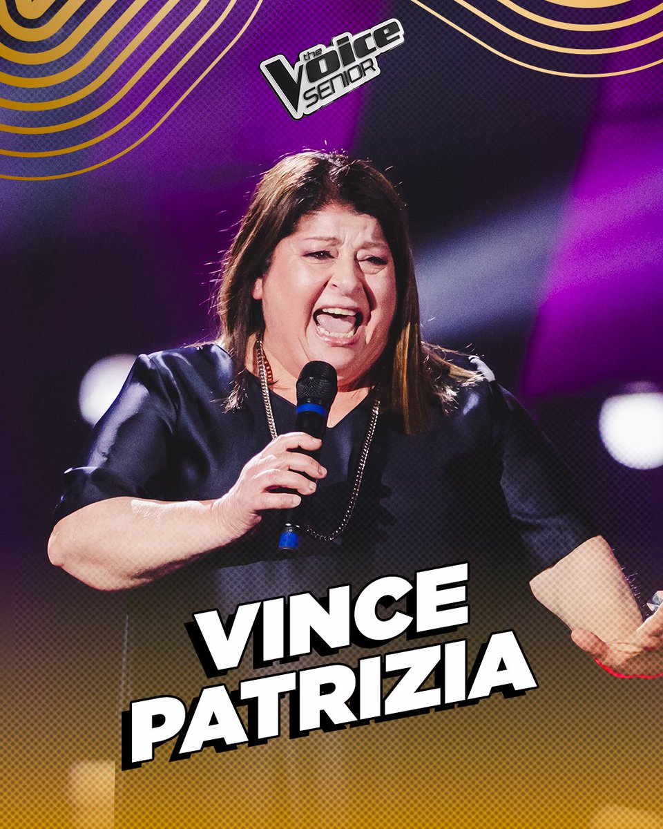 Con una performance indimenticabile, Patrizia vince #TheVoiceSenior, dimostrando che la passione per la musica non ha età! 🥰✌️