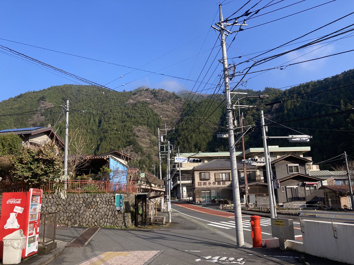 快晴☀️です。😉奥多摩😘😊
氷川付近