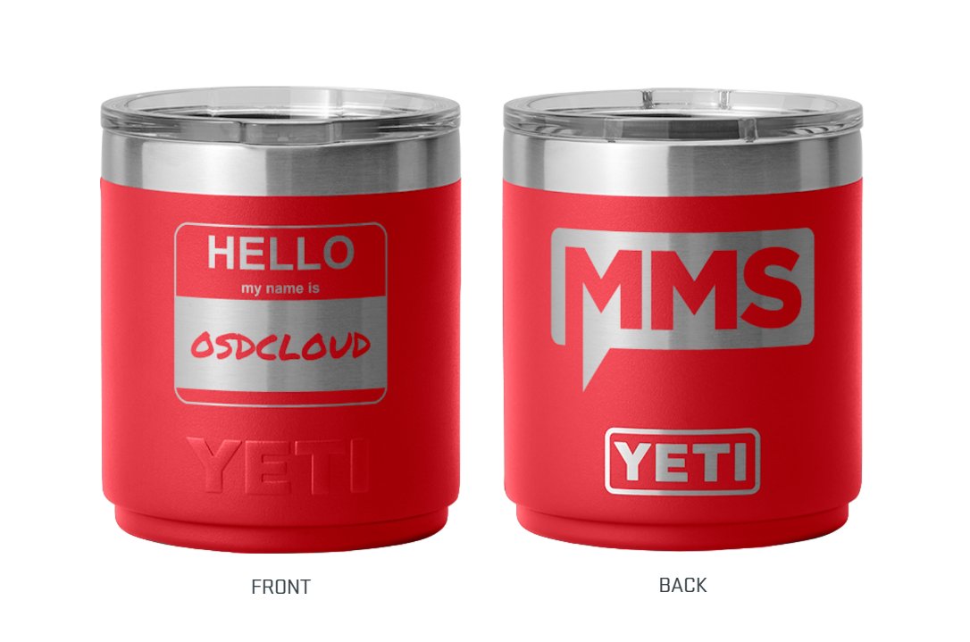 Some lucky attendee <a href="/mmomoa/">Maurizio Alvarez</a> is going to get one of these damn cool #OSDCloud #MMSMOA #Yeti cups  

The rules:
Add and attend to our #OSDCloud Session mms2025atmoa.sched.com/event/1utJK/os…

Like and RT this post
The attendee with the most RT likes by session gets one, right <a href="/EskimoRuler/">Michael Escamilla</a> !!