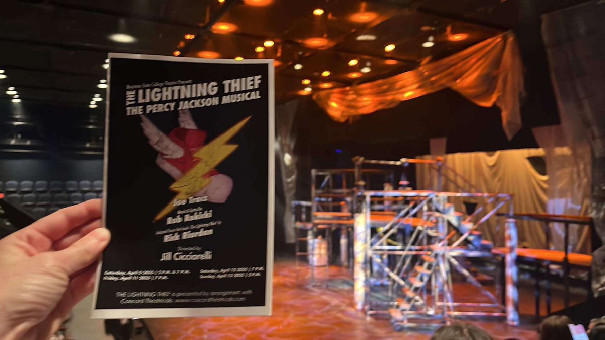 Stefanie Tsompanidis (@stefanietsompa2) on Twitter photo Today our Thespians went on a theatre tour and saw the musical, The Lightning Thief at Daytona State College! Our students loved it! <a href="/DHSHappenings/">Deltona High School Happenings</a> <a href="/DHSTroupe4376/">Deltona HS Midnight Moon Theatre-Troupe 4376</a> Today our Thespians went on a theatre tour and saw the musical, The Lightning Thief at Daytona State College! Our students loved it! <a href="/DHSHappenings/">Deltona High School Happenings</a> <a href="/DHSTroupe4376/">Deltona HS Midnight Moon Theatre-Troupe 4376</a>