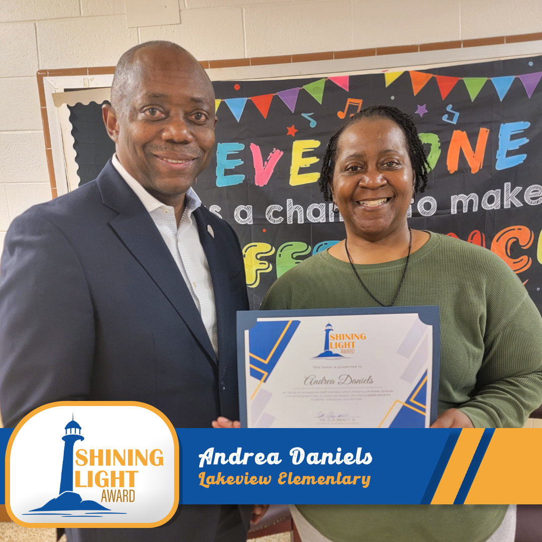 PortsVASchools's tweet photo. Congratulations to the latest recipients of the PPS Shining Light Award! Thank you for going above and beyond to ensure that PPS continues to shine bright! Learn more about the honorees here: https://t.co/mXeNc6gv0n #PPSShines #PPSShiningLightAwards https://t.co/9DNXfmkOYY