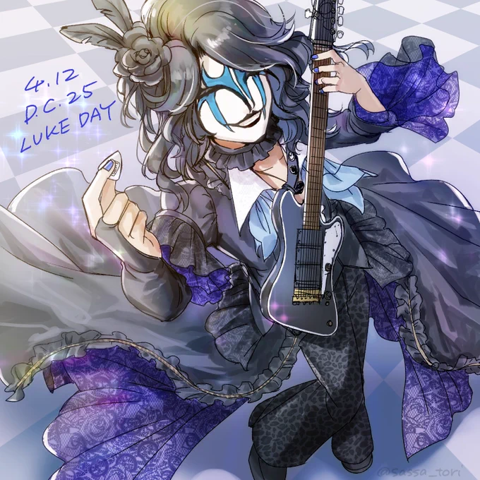 過去絵再掲#LUKEDAY お呪い申し上げます!ご発生日がミサツアー初日なんですね!何かあるのかな 