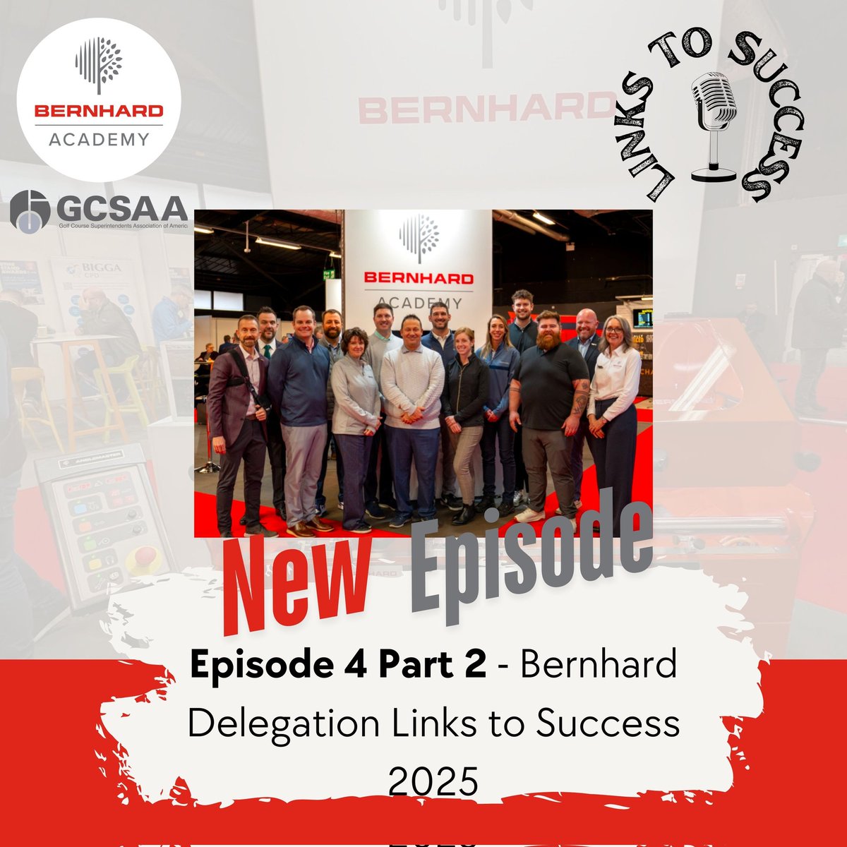 Brent Downs, CGCS MG (@ottercreekgcm) on Twitter photo 🚨NEW EPISODE 🚨
Part 2 of the #BernhardDelegationPodcast has now dropped! 🔥💥
In this Episode, I talk with Emily Casey <a href="/emcaseyturf/">Em Casey</a>, Ryan Franklin <a href="/RyanmFranklin/">Ryan Franklin, CGCS</a>, Matt Earhart <a href="/mearhart18/">Matt Earhart</a>, Tyler Miget <a href="/tylermiget/">Tyler Miget</a>, and Cole Miedema <a href="/cole_miedema/">Cole Miedema</a> about #LinksToSuccess2025 🚨NEW EPISODE 🚨
Part 2 of the #BernhardDelegationPodcast has now dropped! 🔥💥
In this Episode, I talk with Emily Casey <a href="/emcaseyturf/">Em Casey</a>, Ryan Franklin <a href="/RyanmFranklin/">Ryan Franklin, CGCS</a>, Matt Earhart <a href="/mearhart18/">Matt Earhart</a>, Tyler Miget <a href="/tylermiget/">Tyler Miget</a>, and Cole Miedema <a href="/cole_miedema/">Cole Miedema</a> about #LinksToSuccess2025