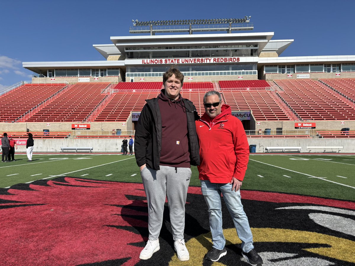 Zach Poole (@zachpoole70) on Twitter photo Always great to be back at ISU. Thanks for having me <a href="/Coach_Etheridge/">Harold Etheridge</a> <a href="/Coach_CJIrvin/">C.J. Irvin</a> and <a href="/Coach_Spack/">Brock Spack</a>. Can’t wait to get to camp this summer to compete!
<a href="/RailersFootball/">Railers Football</a> <a href="/CoachSilkowski/">Coach Silky</a> <a href="/AustinCurtis24/">Austin Curtis</a> <a href="/1PerformanceLab/">The Performance Lab</a> <a href="/RedbirdFB/">Illinois State Football</a> <a href="/EDGYTIM/">Timothy “EDGYTIM” OHalloran</a> <a href="/SWiltfong_/">Steve Wiltfong</a> <a href="/On3Recruits/">Follow @Rivals</a> <a href="/NCSA_Football/">NCSA_Football</a> Always great to be back at ISU. Thanks for having me <a href="/Coach_Etheridge/">Harold Etheridge</a> <a href="/Coach_CJIrvin/">C.J. Irvin</a> and <a href="/Coach_Spack/">Brock Spack</a>. Can’t wait to get to camp this summer to compete!
<a href="/RailersFootball/">Railers Football</a> <a href="/CoachSilkowski/">Coach Silky</a> <a href="/AustinCurtis24/">Austin Curtis</a> <a href="/1PerformanceLab/">The Performance Lab</a> <a href="/RedbirdFB/">Illinois State Football</a> <a href="/EDGYTIM/">Timothy “EDGYTIM” OHalloran</a> <a href="/SWiltfong_/">Steve Wiltfong</a> <a href="/On3Recruits/">Follow @Rivals</a> <a href="/NCSA_Football/">NCSA_Football</a>
