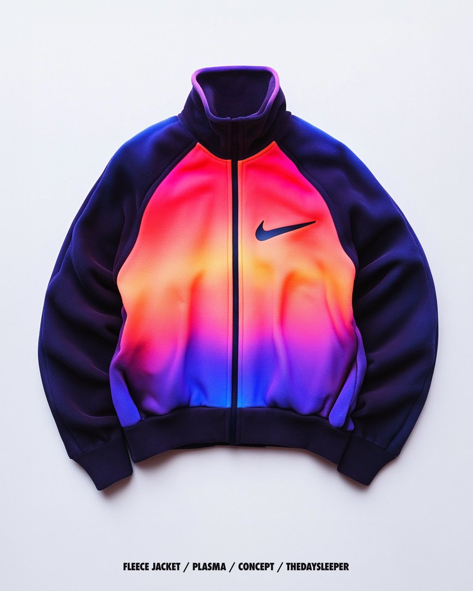 thedaysleeper51's tweet photo. Nike Fleece Jacket ‘Plasma’ 

Concept Design 
Not Affiliated With Nike https://t.co/mRWRIK2jZG