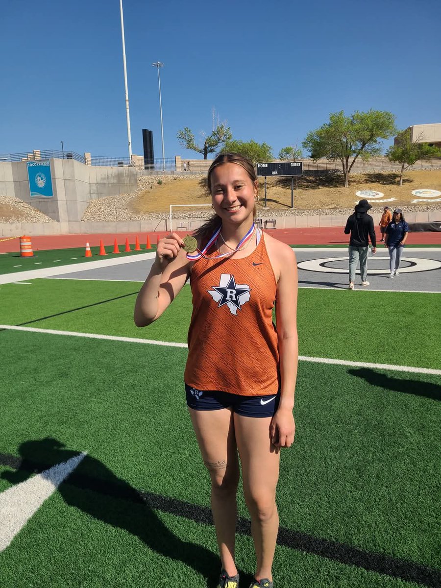 We see you <a href="/AzaliAlvarado22/">Aj Alvarado</a>. Way to reach for the sky kid. 1st place in Area High Jump and punching that ticket to Regionals. <a href="/riversidebball1/">Lady Ranger Basketball</a> is proud of you! Go Rangers! #allergictoaverage