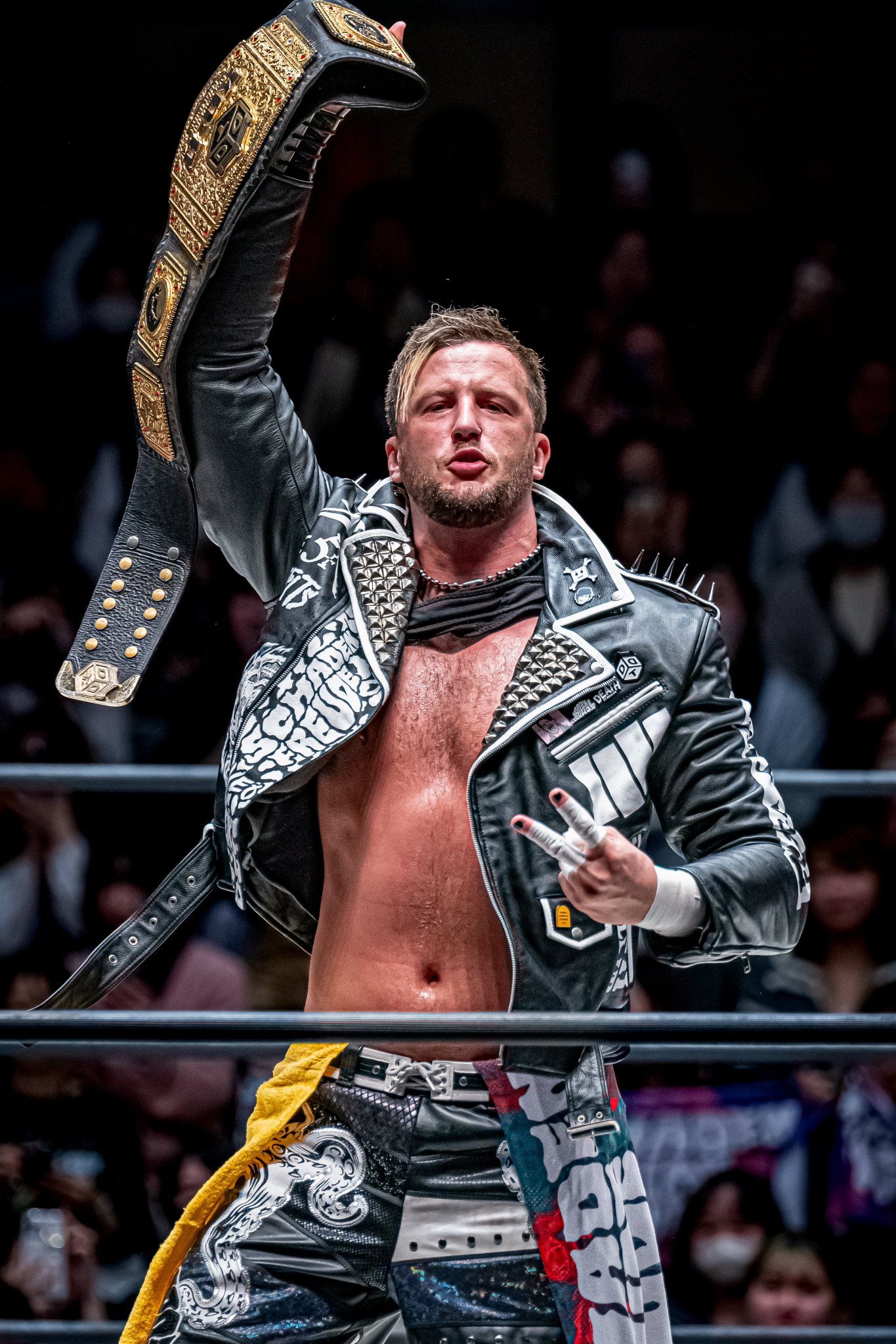 バカガイジン トラックジャケット ジャージ DDT プロレス クリス ブルックス バカガイジン トラックジャケット ジャージ DDT プロレス クリス
