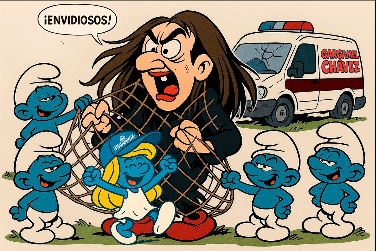 Daniela Alvarez (@ddanielaa) on Twitter photo ¿Saben quien cayó? ¿Conocen a Gargamel Chávez? <a href="/AndreaChavezTre/">Andrea Chávez</a>
En la aldea atrapamos a Gargamel Chávez, vamos a seguir denunciando las corruptelas de MORENA y no vamos a dar marcha atrás hasta donde tope 💪 #andreachavezcorrupta ¿Saben quien cayó? ¿Conocen a Gargamel Chávez? <a href="/AndreaChavezTre/">Andrea Chávez</a>
En la aldea atrapamos a Gargamel Chávez, vamos a seguir denunciando las corruptelas de MORENA y no vamos a dar marcha atrás hasta donde tope 💪 #andreachavezcorrupta