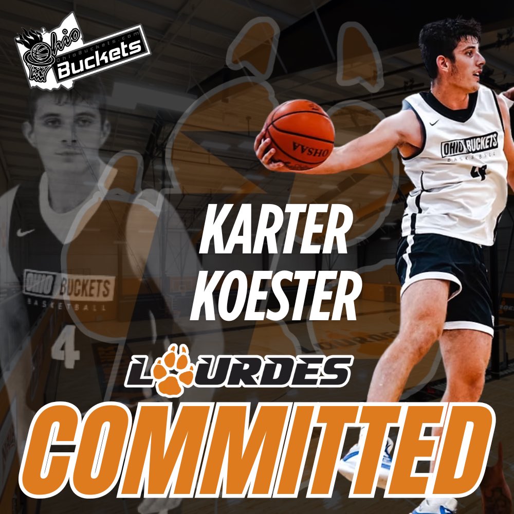 ☑️🟠 RAISED BY THE WOLVES!

Congratulations to 2025 Karter Koester (<a href="/KarterKoester11/">KarterKoester</a>) on his commitment to the Lourdes Gray Wolves (<a href="/Lourdes_MBB/">Lourdes Men's Basketball</a>)!

A standout in SO many things, but mostly as a person, we are excited to see Kart continue his journey!

<a href="/SpyReportOH/">Spy Report 🔦🏀</a> <a href="/TCEagleBball/">Toledo Christian Basketball</a>