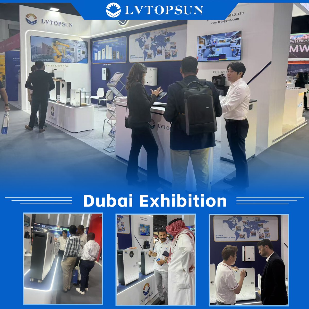 LVTOPSUN's tweet photo. #LVTOPSUN at Middle East Energy 2025

It was a pleasure connecting with you 
and exploring new energy solutions together. 🌍🔋

#Dubai #LiFePO4 #storagebattery https://t.co/VDVGh8Wmqp
