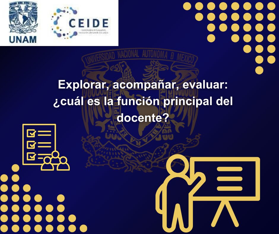 CEIDE_UNAM's tweet photo. 📚 ¿Cuál es el rol del profesor?
El 58% del estudiantado cree que debe explicar y poner ejercicios.
Ell 47% del profesorado no está de acuerdo.
Este contraste abre diálogo sobre cómo entendemos la educación.
📊 Consulta más datos en:
🔗 https://t.co/4ijULjd2pT
#CEIDE #UNAM https://t.co/iGob47vTsz