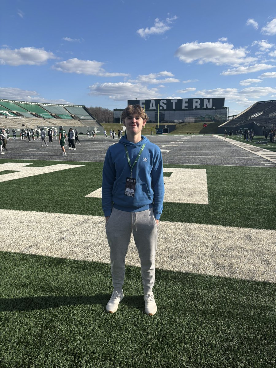 Liam Rubino 4.5⭐️ P (@liamrubino) on Twitter photo Had a great time at EMU today! Enjoyed talking to <a href="/CoachTee34/">Kasey Teegardin</a> and look forward to punting in front of the staff in June! <a href="/HKA_Tanalski/">Adam</a> <a href="/Hyner57/">Shane Hynes</a> <a href="/Legacy_Kicking/">Legacy Kicking</a> <a href="/shanee_mc/">Shane McDonough</a> Had a great time at EMU today! Enjoyed talking to <a href="/CoachTee34/">Kasey Teegardin</a> and look forward to punting in front of the staff in June! <a href="/HKA_Tanalski/">Adam</a> <a href="/Hyner57/">Shane Hynes</a> <a href="/Legacy_Kicking/">Legacy Kicking</a> <a href="/shanee_mc/">Shane McDonough</a>