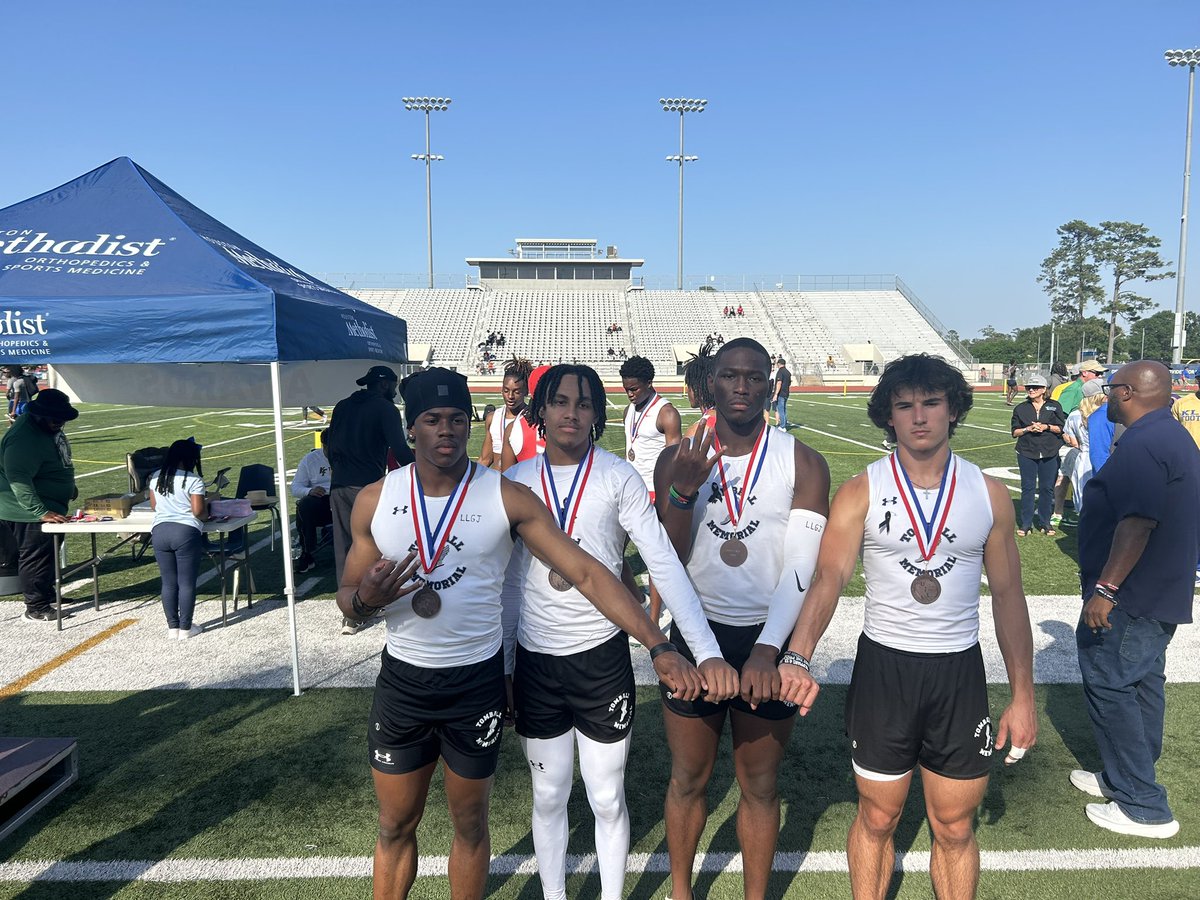 Coach Cary (@coachjdcary) on Twitter photo 4x100 relay…new school record and headed to the Regional meet! #BECATS <a href="/TISDTMHS/">Tomball Memorial High School</a> <a href="/TISD_athletics/">TISD Athletics</a> 4x100 relay…new school record and headed to the Regional meet! #BECATS <a href="/TISDTMHS/">Tomball Memorial High School</a> <a href="/TISD_athletics/">TISD Athletics</a>
