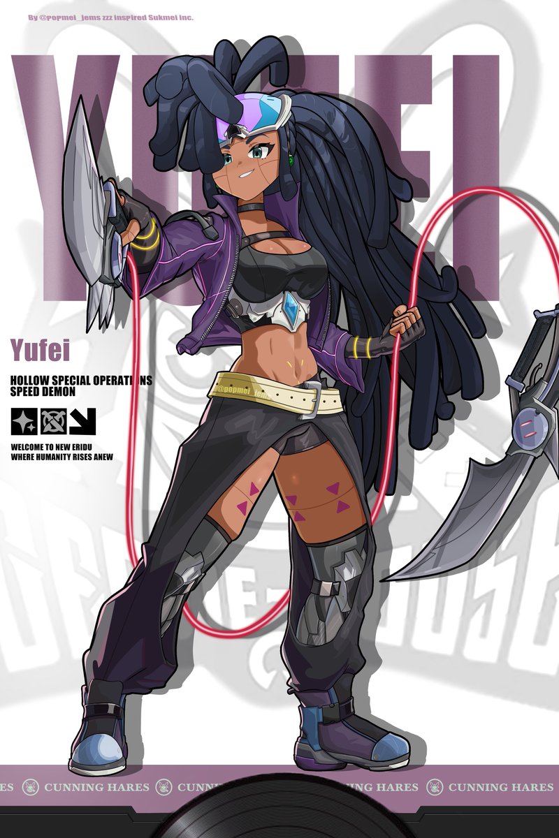 popmei_jems's tweet photo. A new agent slices field!

Yufei!

🟣S-rank agent | (Attack - Ether) 🔵
#ZZZ #ZenlessZoneZero https://t.co/E07HnHZi3s