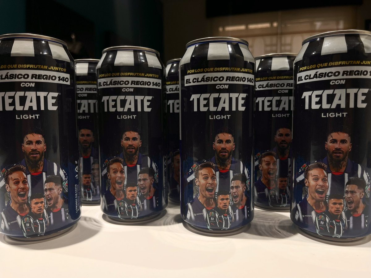 SomosRayados's tweet photo. ¡QUÉ COMIENCE EL CLÁSICO! 😎

Gánate estas latas de #TecateLight conmemorativas del #ClásicoRegio140 de parte de la familia de Cerveza Tecate 🍻

Estos son los pasos: 

��� Solo sígueme a mí, @mty_360 y @CervezaTecate.
📝 Comenta qué jugador crees que vaya a marcar el primer gol mañana.

El ganador lo anuncio mañana, 12 de abril temprano previo al partido.