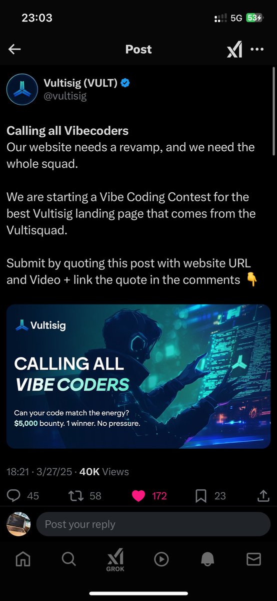 x_stackmike's tweet image. Glad to participate in the vibe coding contest it was fun thanks @vultisig I believe more winnings are coming