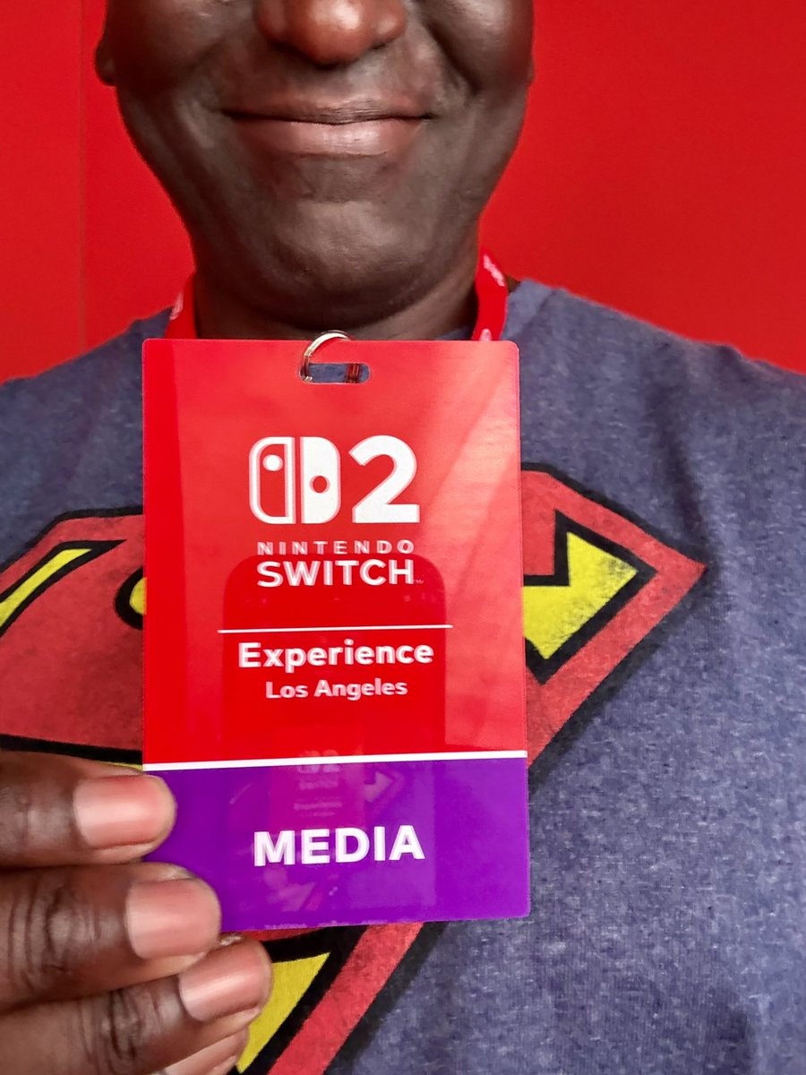 vicious696's tweet photo. Nintendo Switch 2 Hands On in Los Angeles https://t.co/Z20SdhmIjM