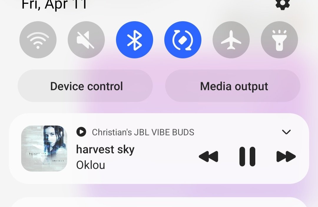 started smelling weed in the subway and right after that i got a prompt to connect someone's earbuds to my phone. well I hope you like oklou buddy, enjoy the high