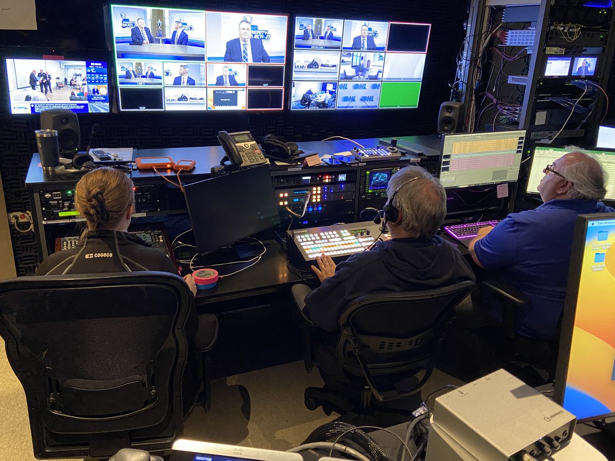 We are proud to welcome <a href="/OHLHockey/">Ontario Hockey League</a> to our studios for #OHLDraft2025   Watch live beginning at 7pm.  #yourTV <a href="/cogeco/">Cogeco</a>