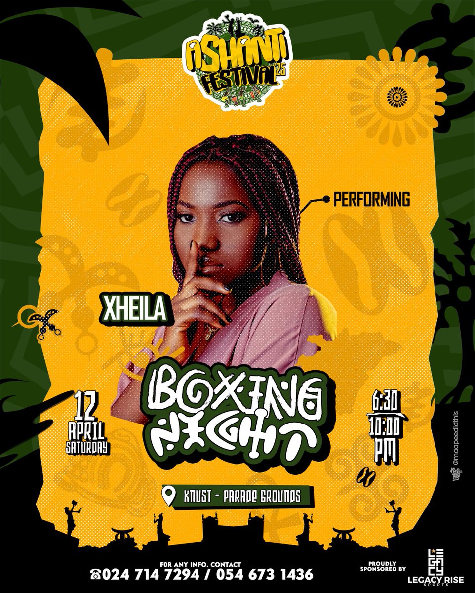 DrAmoakohene's tweet photo. Are you ready for tomorrow? 
#Ashantifest https://t.co/wy0ogg0Dun