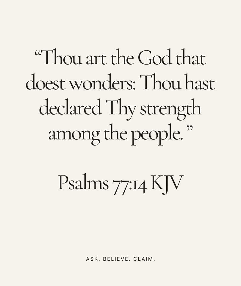 Godwakeupcall's tweet photo. “I cried unto God with my voice, even unto God with my voice; and he gave ear unto me. ”
Psalms 77:1 KJV https://t.co/rowx50Q7WA