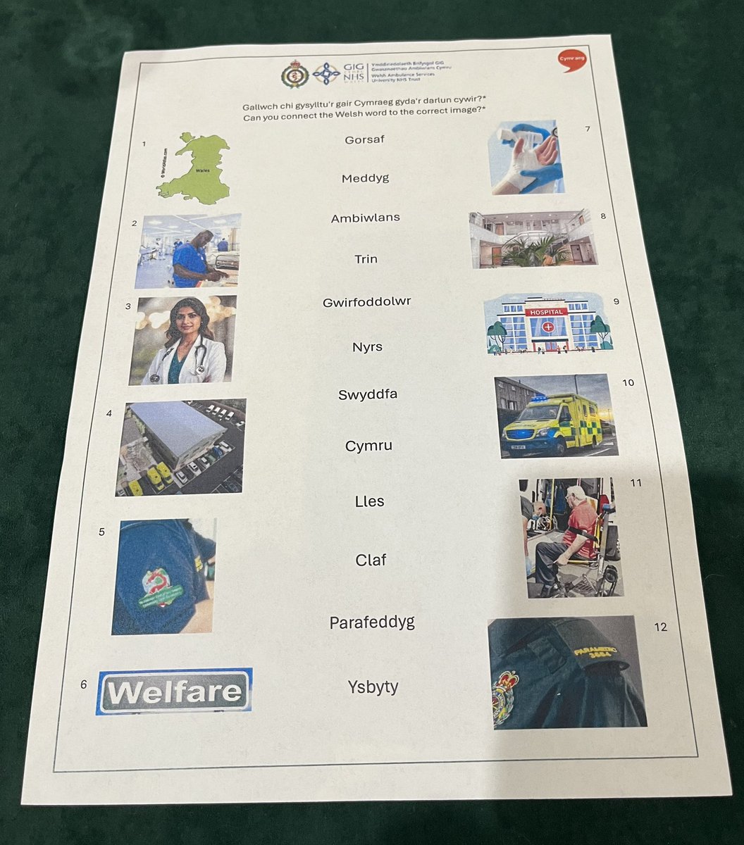 LTrounce's tweet photo. Well done to CorGov🪩colleagues, Melvyn &amp; Kate, hosting the Welsh Language carousel at the @WelshAmbulance Spring CEO Roadshow in Cwmbran today 😊 Promoting Welsh Language &amp; supplying colleagues with useful ‘merch’ to increase its use in the workplace 🏴󠁧󠁢󠁷󠁬󠁳󠁿🚑#TeamWAST #Cymraeg https://t.co/4dXiP2JLlc