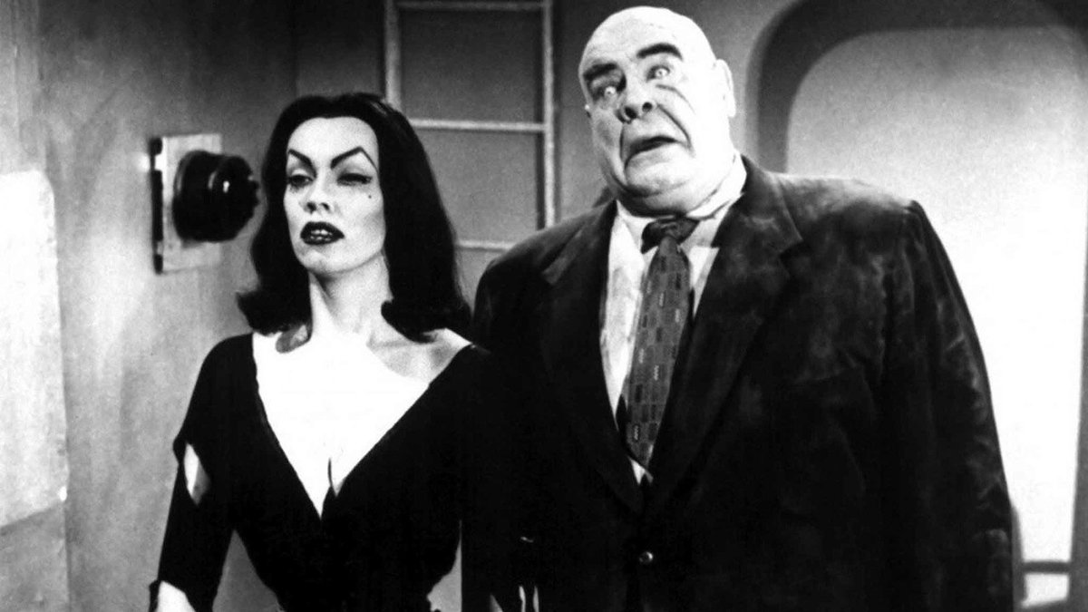 OgTpod's tweet photo. Pictured: Paul and me about to review Plan 9 from Outer Space! Have you seen it? Tell us something you like about it! https://t.co/jP6xZ0JxgY