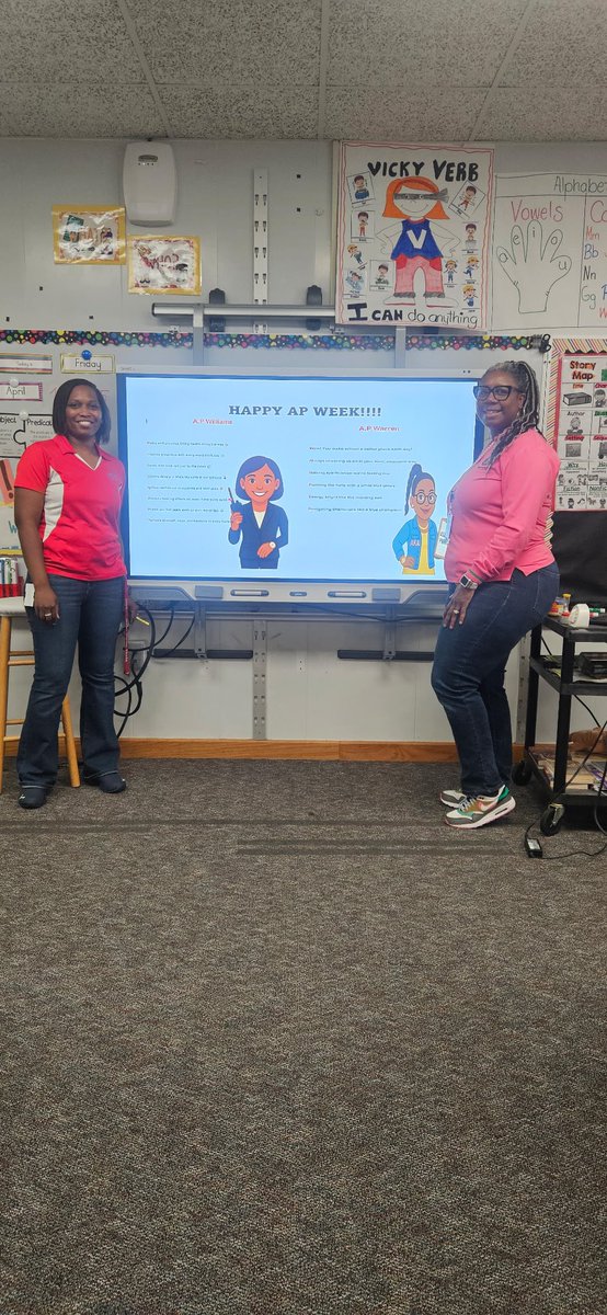 Happy Assistant Principals Week to our incomparable APs, Miranda Williams and Takenya Warren! We appreciate all you do to positively impact our Eagles and school community, but most importantly your passion to serve. 💙❤️🦅🦅