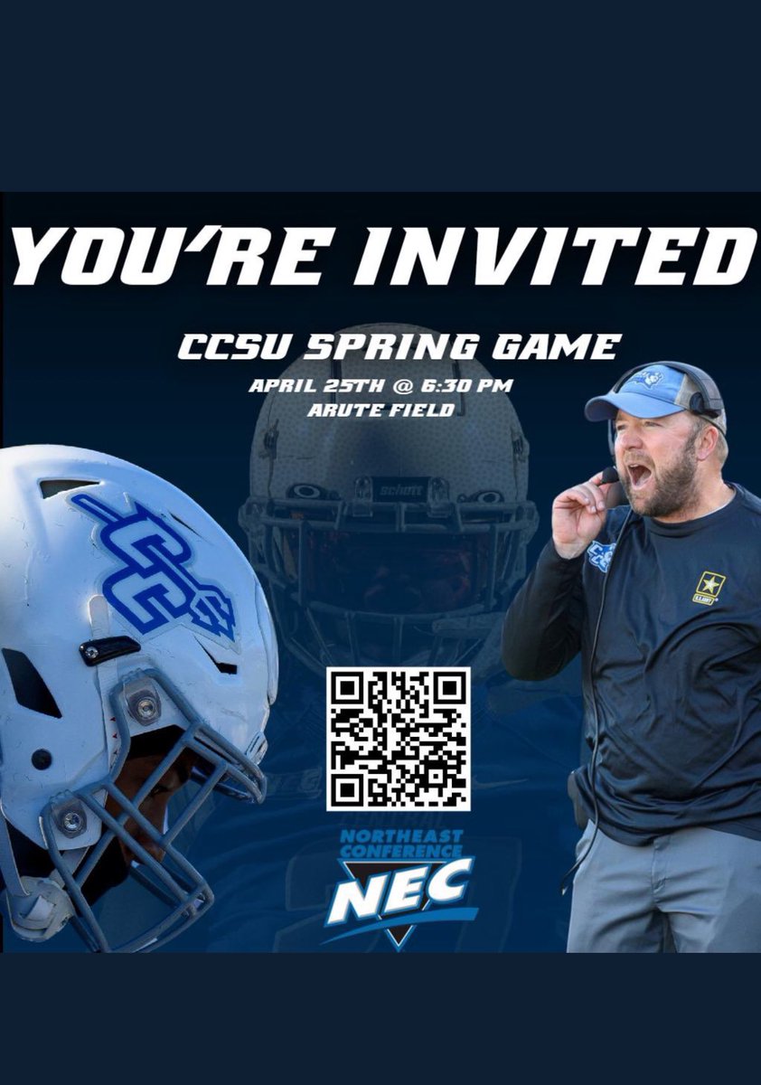 MichaelManocch5's tweet photo. Happy to announce I will be attending CCSU football junior day later on this month, and learning more about the program!! I will also be attending their camp with my teammate this upcoming summer!! Looking forward to it!!!
@McKinnonWHS 
@LuisGarcia_Uno https://t.co/ClwWXGCwll