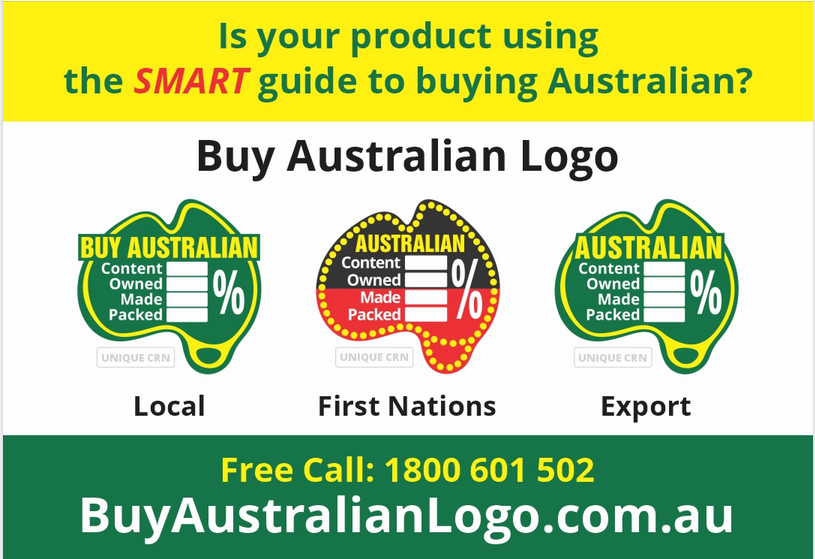 AustralianLogo's tweet photo. The standards to be labelled #AustralianMade or #AustralianOwned provide no comfort when wanting to #BuyAustralian.  Only the Buy Australian Logo shows you the Level of Australian Inputs at the point of Sale. Not just a pretty picture! https://t.co/XEPi3ZolOw