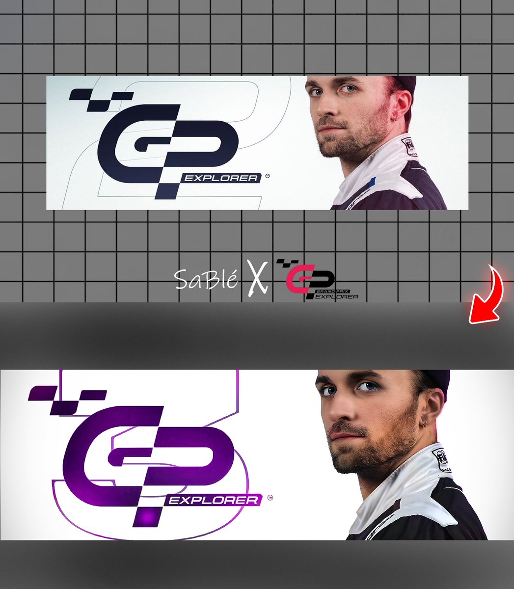SaBleOSiTron's tweet photo. ✨ HEADER TWITTER : AVANT / APRÈS ✨

Squeezie mérite du premium, pas du provisoire 😤
🏎️GP Explorer 3🏎️
RT 🔁 si ... ( j'ai pas d'inspi)
FAV ❤️ si t’es prêt pour l’événement de l’année
👇 Le visuel parle tout seul

#GPExplorer #Squeezie #Design #HeaderTwitter https://t.co/8OVLfnjaCF