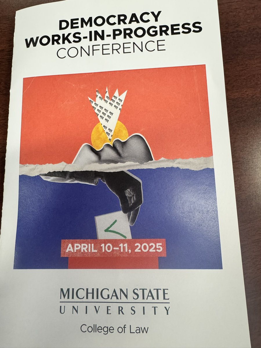 Leo Yu (@profleoyu) on Twitter photo Thank you <a href="/yeargain/">Quinn Yeargain @yeargain.bsky.social</a> for organizing the democracy work-in-progress workshop! This is my first time at <a href="/MSULaw/">MSU College of Law</a> and we had many great conversations! Thank you <a href="/yeargain/">Quinn Yeargain @yeargain.bsky.social</a> for organizing the democracy work-in-progress workshop! This is my first time at <a href="/MSULaw/">MSU College of Law</a> and we had many great conversations!