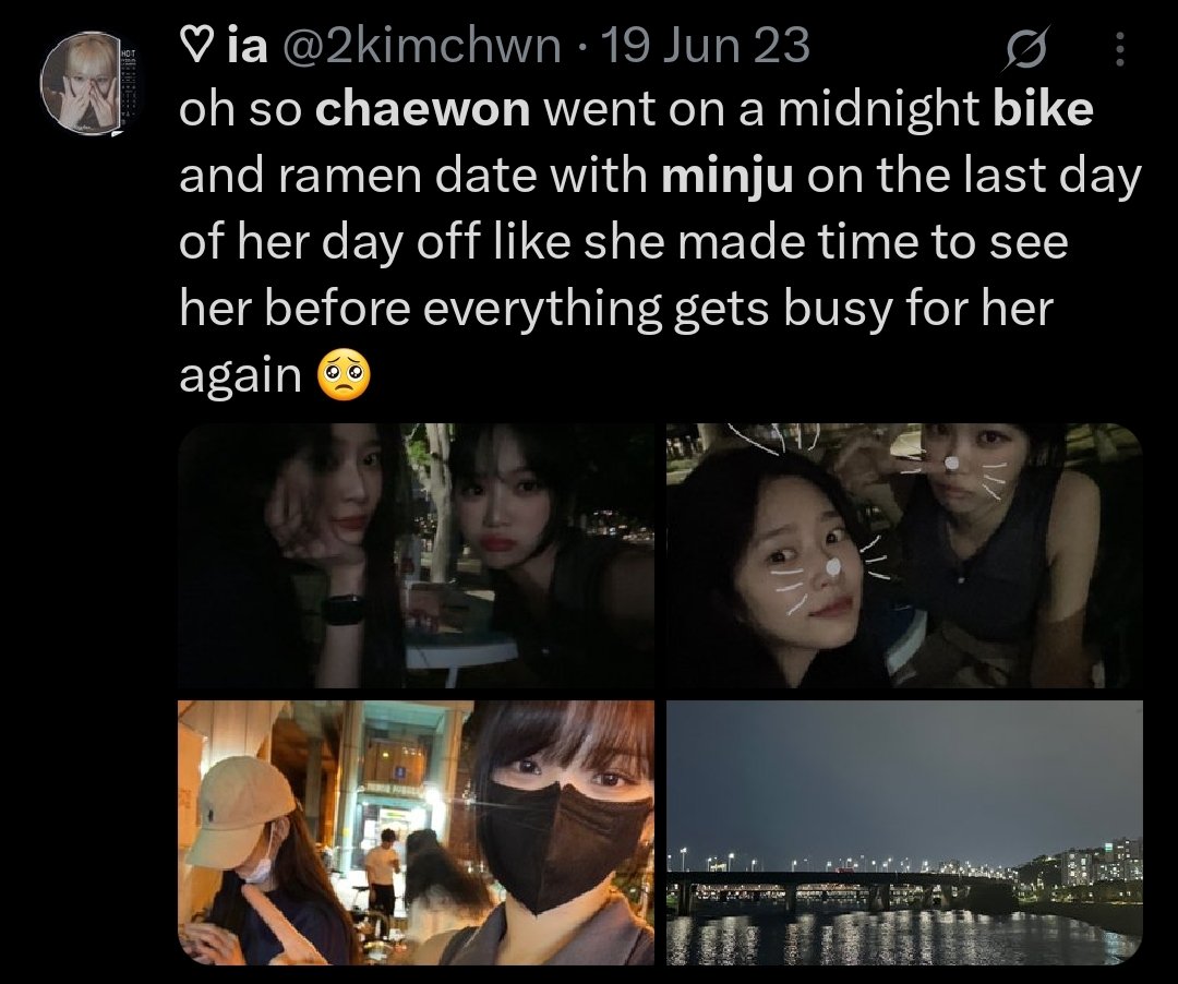 _moonsoulchild_'s tweet image. I know someone who wouldn't reject a bike date with her 😭🤧 #2kim