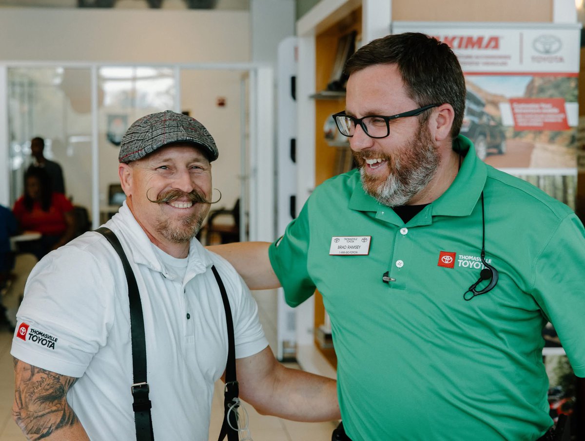 thomasvilletoyo's tweet photo. At Thomasville Toyota, you're more than just a customer—you’re part of our family. We’re committed to treating you like family, from our friendly service to our personalized care. Join us and experience a community where trust, support, and smiles drive everything we do! https://t.co/0odLsNRsTX