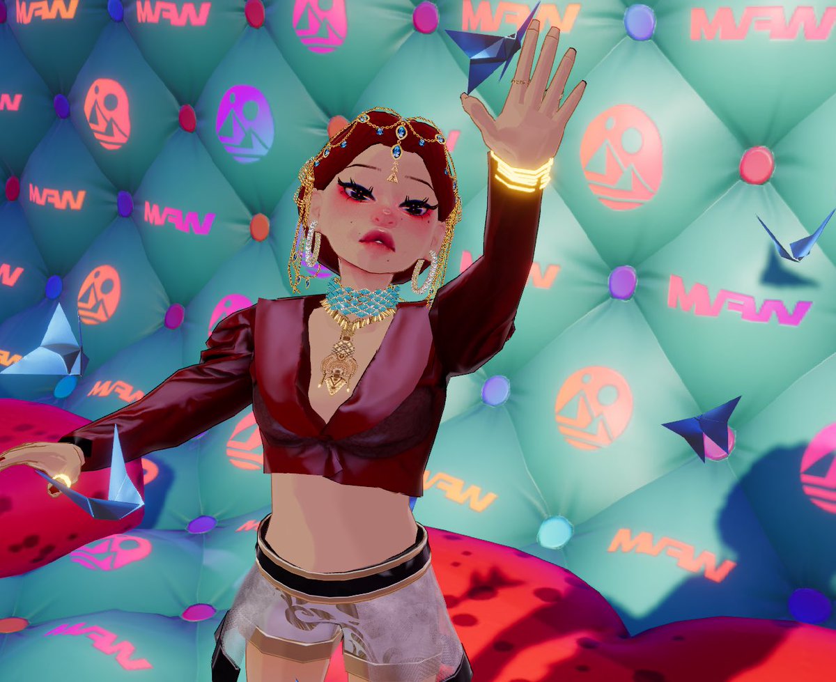 What an absolute surprise to find a <a href="/Doki3D/">Doki 3D | Commissions Open</a> mythic in my backpack tonight! And the other goodies too! Ah-mazing! Thank you Doki! 

<a href="/decentraland/">Decentraland</a>