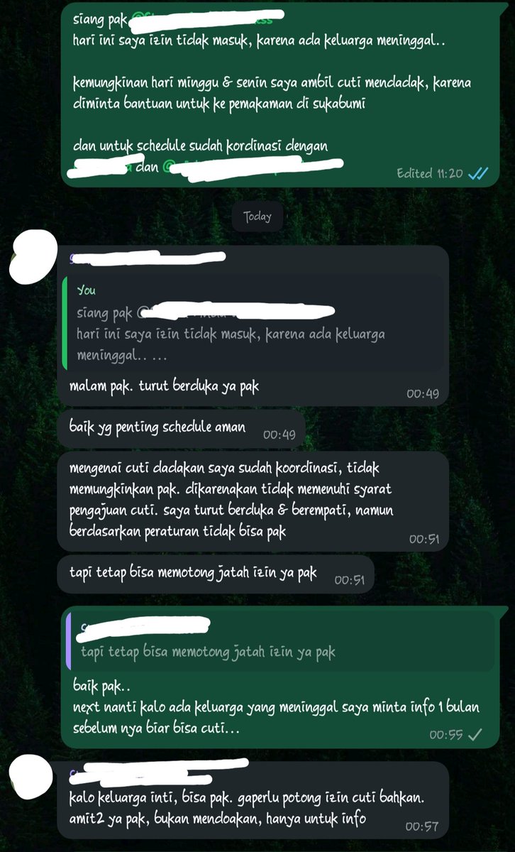 anggalfa's tweet photo. mau cuti aja susah banget... https://t.co/wfFx9nqOHs