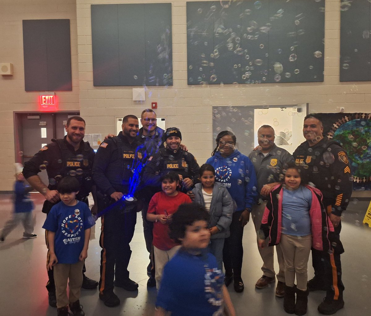 PaulRobesonNBPS's tweet image. Having a blast @PaulRobesonNBPS for our &quot;Bubbles for Autism&quot; event! A big thank you to our families, teachers, Student Support Services Department and the New Brunswick Police Department. Our kids were given an experience that will make lasting memories. @kalanne02 @BobbyHammEdu
