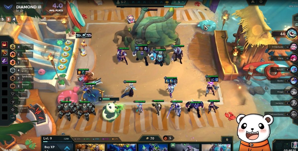 BepoCarrot's tweet photo. I went from D4 to Master hardforcing Dynamo Miss Fortune. 
- I don't play 4 Vanguards
- I don't build Shojin on MF
- MF likes three damage items. IE is mandatory. Guardbreaker, GS, Deathblade all good.

I hope this helps with your early set climb. 

(1/5) https://t.co/mKI5RPmZ1S