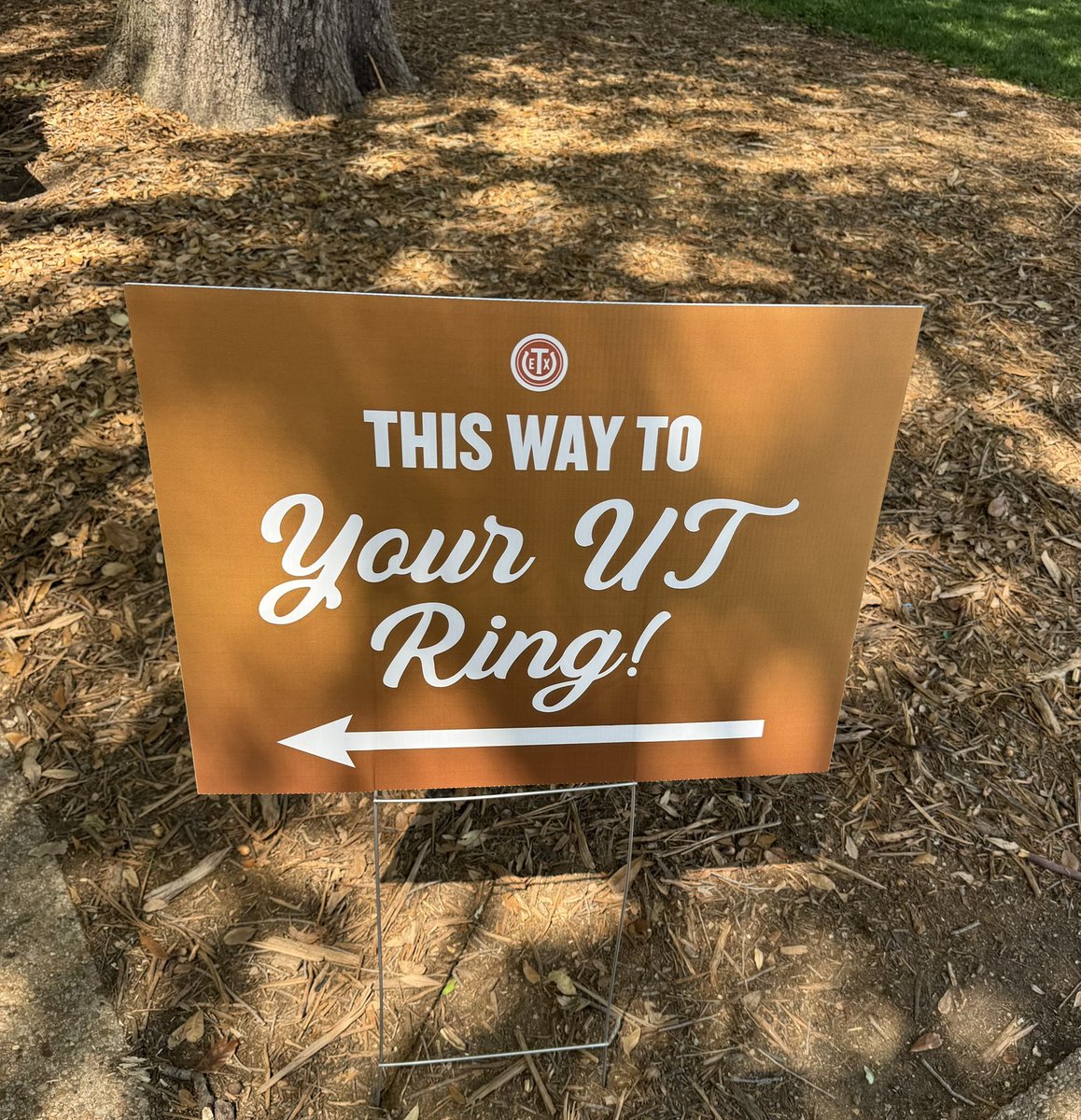 Ring Day for my soon to be Senior! Hook’em! 🧡🤘