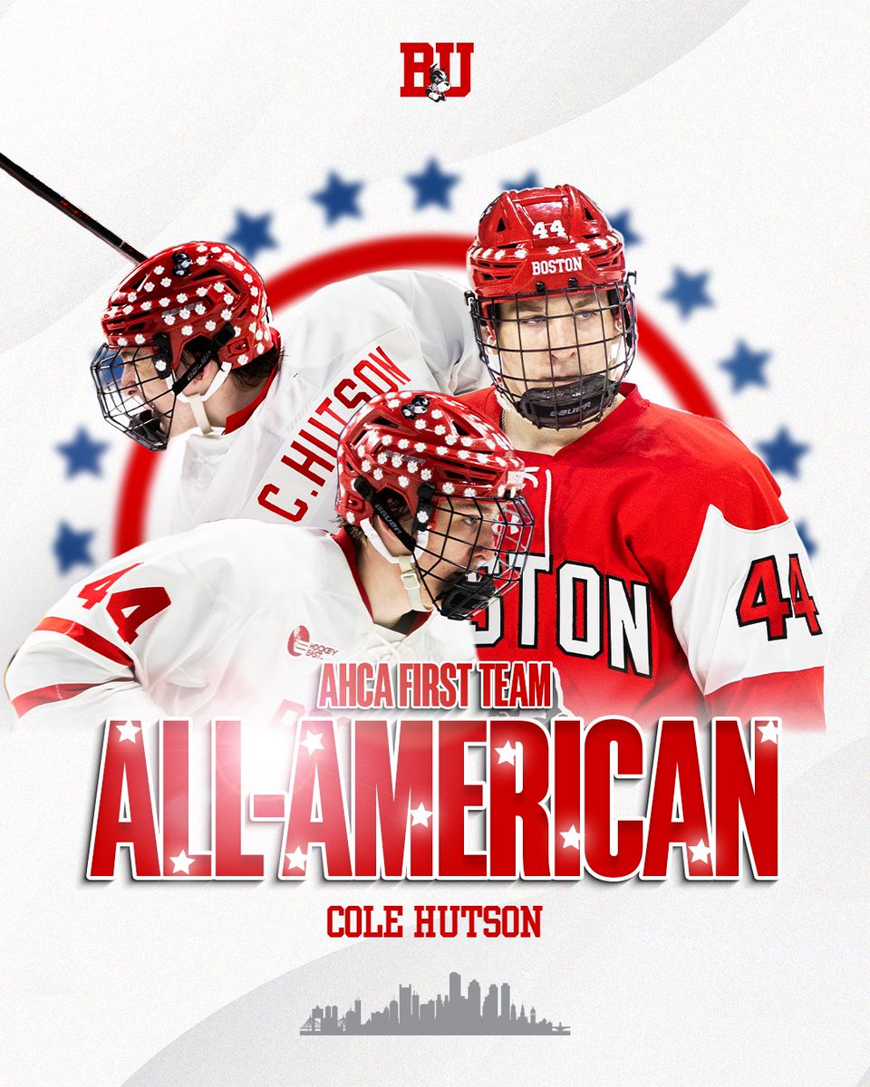 The awards don't stop for Hutty, as he was also named a First Team All-American!

#ProudToBU