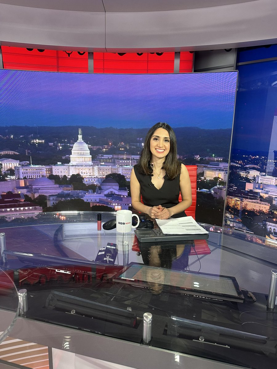 Back in Washington DC &amp; the Anchor chair for <a href="/BBCWorld/">BBC News (World)</a> News America 🇺🇸 

Our Top Headlines (April 9th): 
•U.S. stock markets recover recent losses, after Trump announces a pause on higher tariffs 
•The exception is China, where the U.S. raises import levies to 125%
•A rooftop