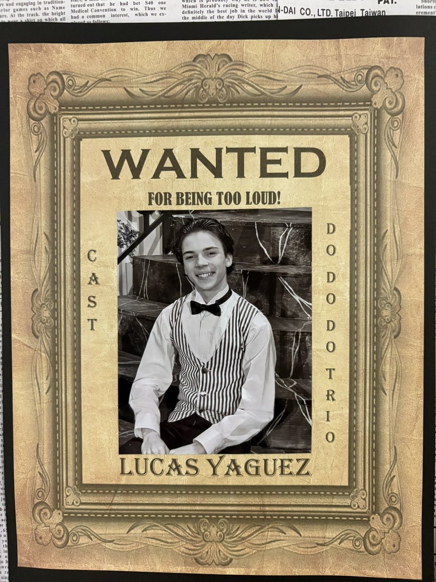 CoachYagz's tweet photo. Almost Showtime! Excited to watch Lucas and the rest of the cast! #ProudDad #TheatreLife #Lucas #FHSTC #FreedomHS https://t.co/PKrqwZJla8