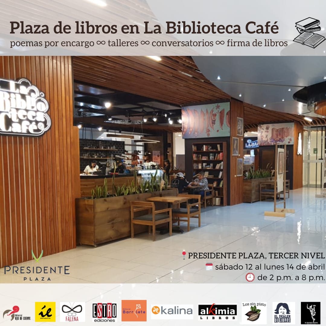 Este fin de semana los esperamos. Estaremos con nuestros libros para usted.